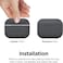 Elago Silicone Hang designed for Airpods Pro 2nd Gen (2022) case cover with Carabiner - Dark Grey