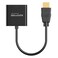 Promate HDMI TO VGA Converter Adapter Cable 1080P Male to Female for PC DVD HDTV and Laptop &ndash;  PROLINK-H2V Black