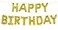 Abbasali Happy Birthday Letter Balloon - Gold I Slim Design, 16 Inches I Mylar Foil Balloon Decorations I Gold Decorations Supplies For All Ages