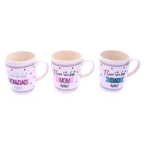 Lotus Mena Porcelain Mug - 6 Piece