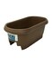 Bloem 24 inch Chocolate Rail Planter