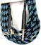 Mike Music 1/4 Inch Tweed Cloth Jacket Right-Angle Guitar Instrument Cable - (guitar cable 5 meter)