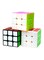 Generic 3-Piece Magic Stickerless Rubik&#39;s Cube Puzzle Set