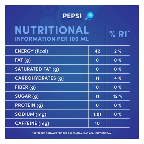 Pepsi Glass Bottles 250ml X 6