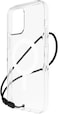 BodyGuardz Carve designed for iPhone 15 Pro compatible with MagSafe case cover with Lanyard - Clear