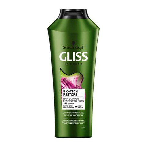 Schwarzkopf Gliss Bio-Tech Restore Shampoo - 400 ml