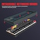 HXSJ 87 Keys Wired Mechanical Keyboard Two-color Injection Keycap White Backlight Detachable Type-C Cable (L600 Black)