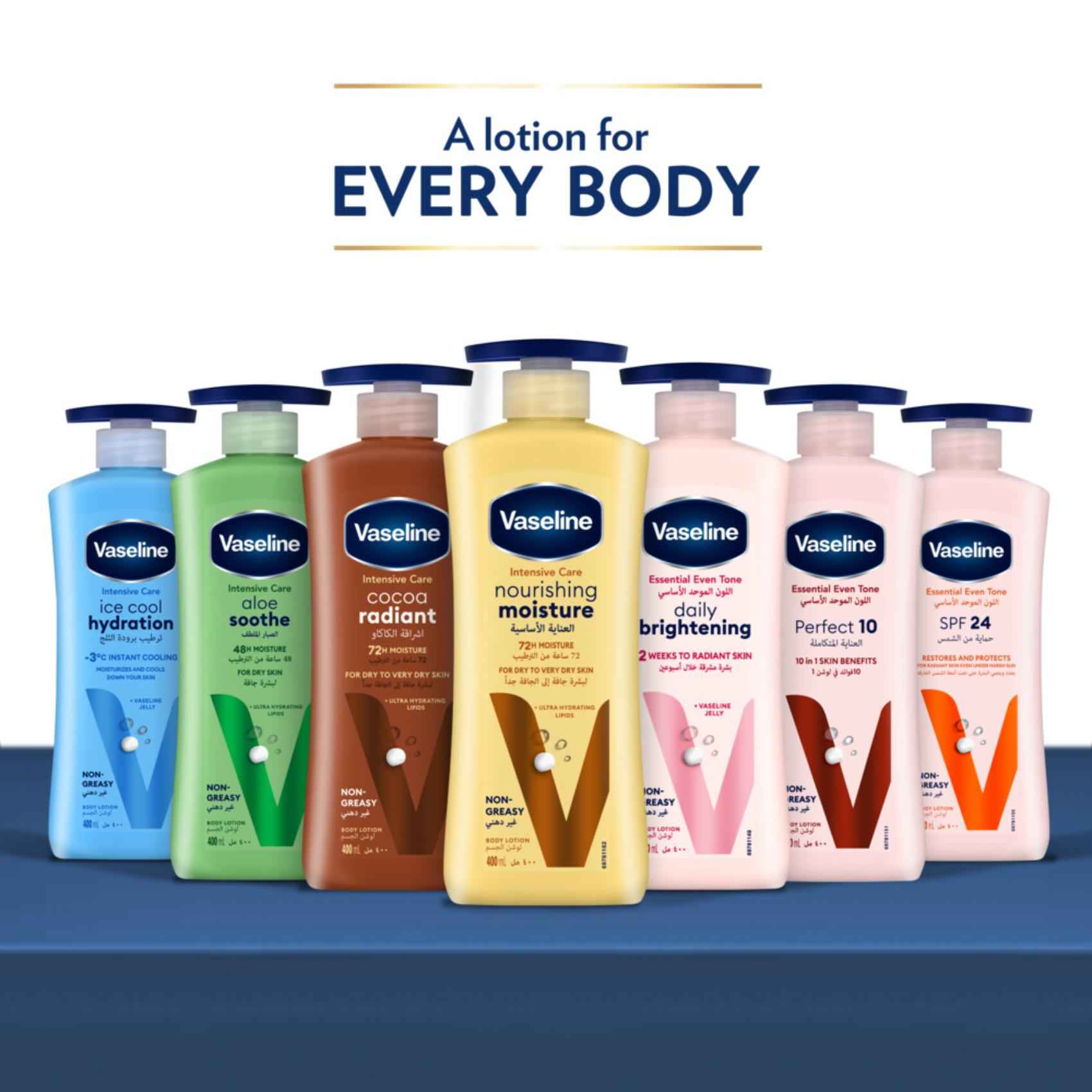 Vaseline Essential Even Tone Body Lotion SPF 24 400ml