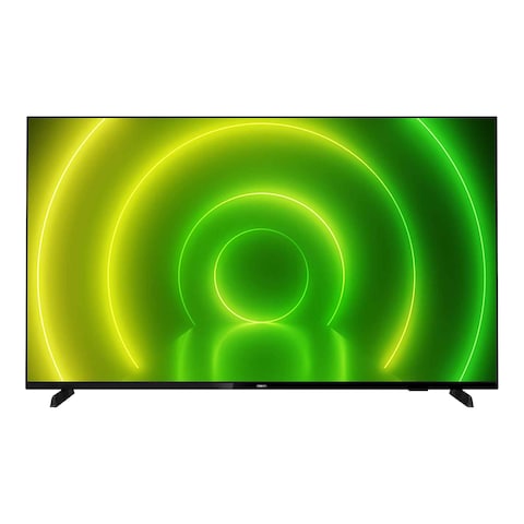 Philips 55-Inch 4K UHD LED Android TV 55PUT7406 Black 2022