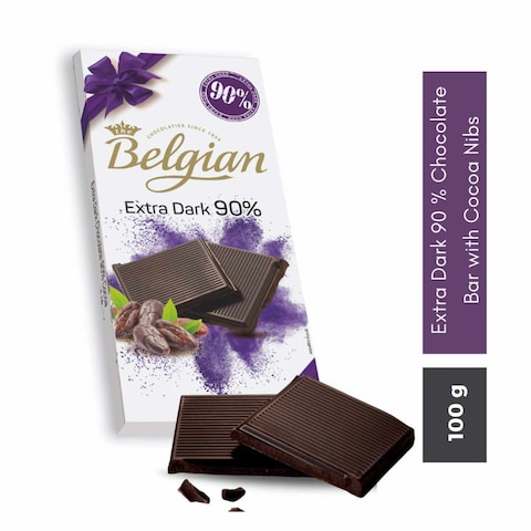 Belgian Chocolate Bar 90 Edark100G