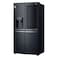 LG Side By Side Refrigerator GR-X29FTQKL 423L Matte Black