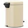 Brabantia NewIcon Pedal Bin (47cm, Almond)