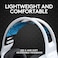 Logitech G733 K/DA LIGHTSPEED Wireless Gaming Headset, LIGHTSYNC RGB, Blue VO!CE Mic, PRO-G Audio, DTS Headphone:X 2.0, Official League of Legends Gaming Gear, Compatible with PC/Playstation - Whit