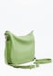 LACAMBRA Genuine Leather Classic Hobo Bags for Women Large Handbags Ladies Designer Luxurious Purse Crossbody Strap Shoulder Bag With Zipper Closure, Green
