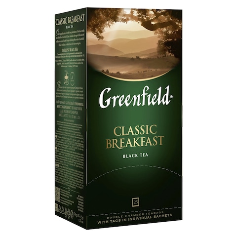 Greenfield Classic Breakfast Black Tea 25 Tea Bags