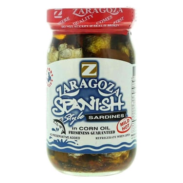 زاراغوسا  سردين على الطريقة البرتغالية بزيت الذرة الحار 220 غرام