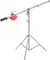 Coopic L2188 Stainless Steel Boom Light Stand Max Height 71Inch/180Cm With 88Inch/224Cm Holding Arm, 4 Kilograms Counter Weight Light Stand For Monolight Strobe Light Ring Light Softbox And More