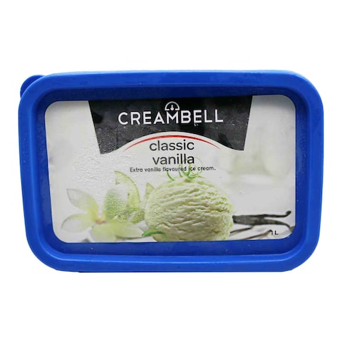 Creambell Classic Vanilla Ice Cream 1L