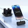 Porodo 4in1 Station 5000mAh PD20W Power Bank with Integrated Kick Stand and 2 Type and 2 Lightning Connector - Black