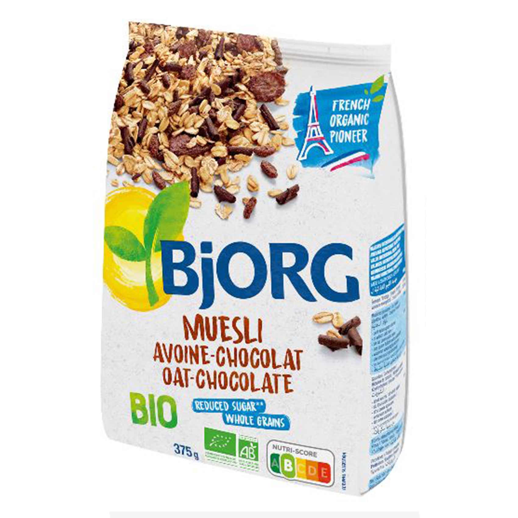 Bjorg Muesli Avoine Chocolat Bio 375GR