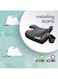 Moon Kido Booster Car Seat With Isofix Group 2/3(15-36 Kg), 3 Years And Above - Black