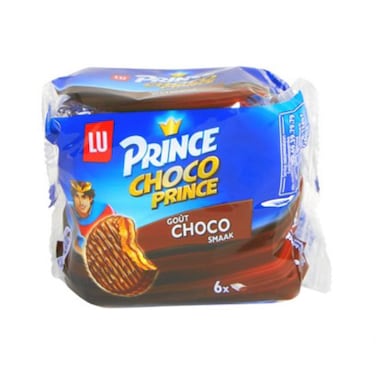 Lu Choco Prince Biscuits 28.5Gr X6