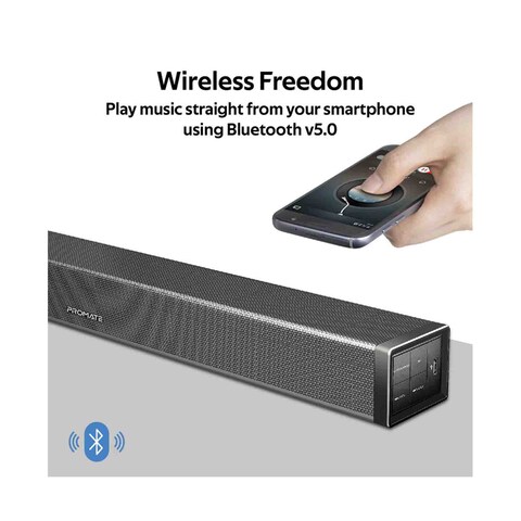 Promate High Definition Wireless Stereo SoundBar BLUESBAR-20 20W