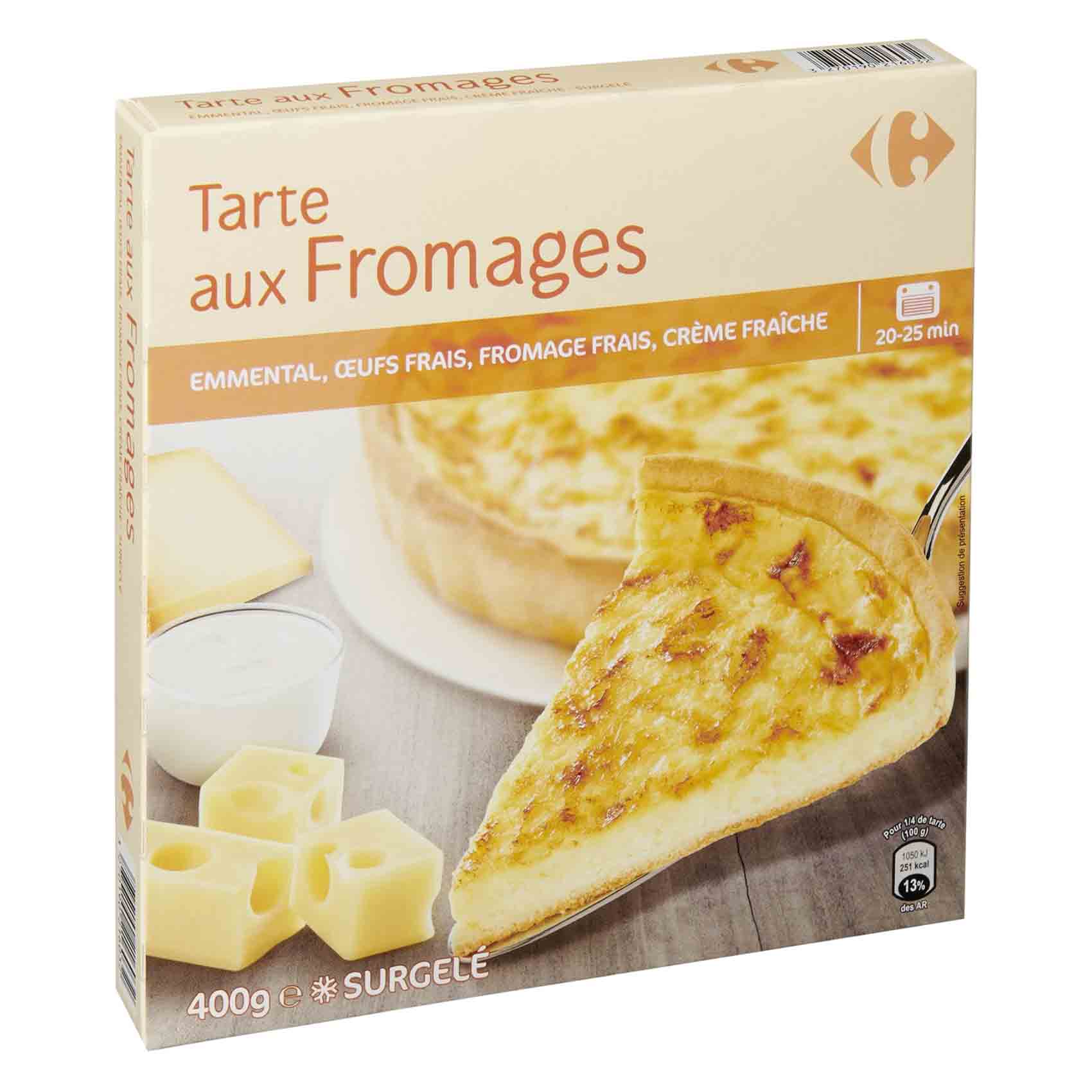 Buy Carrefour Frozen 3 Cheeses Pie 400g Online | Carrefour Kenya
