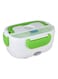 Generic Electric Lunch Box White/Green 180x115x247millimeter
