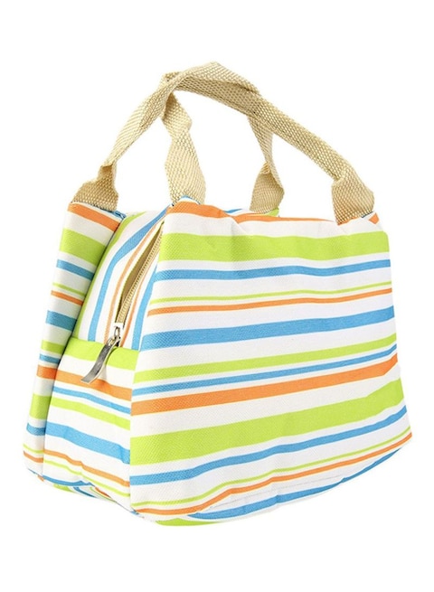 Generic Striped Insulated Lunch Bag 17 cm