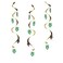 Creative Converting- Mardi Grass D&eacute;cor Dizzy Danglers Masks&lt; &gt;Multicolor&lt; &gt;