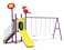 RBWTOYS Outdoor Play Toys Slide for kids and Swing for kids Playground Toys High Quality For Kids Activities set Model No : RW-12049 size 470x245x270cm