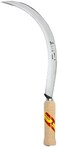 Toothed Grass Sickle with Wooden Handle Lightweight, Durable Sharp Tool (Made in SPAIN)