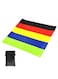 Generic 6-Piece Exercise Resistance Loop Band Set With Bag 18 X 2cm