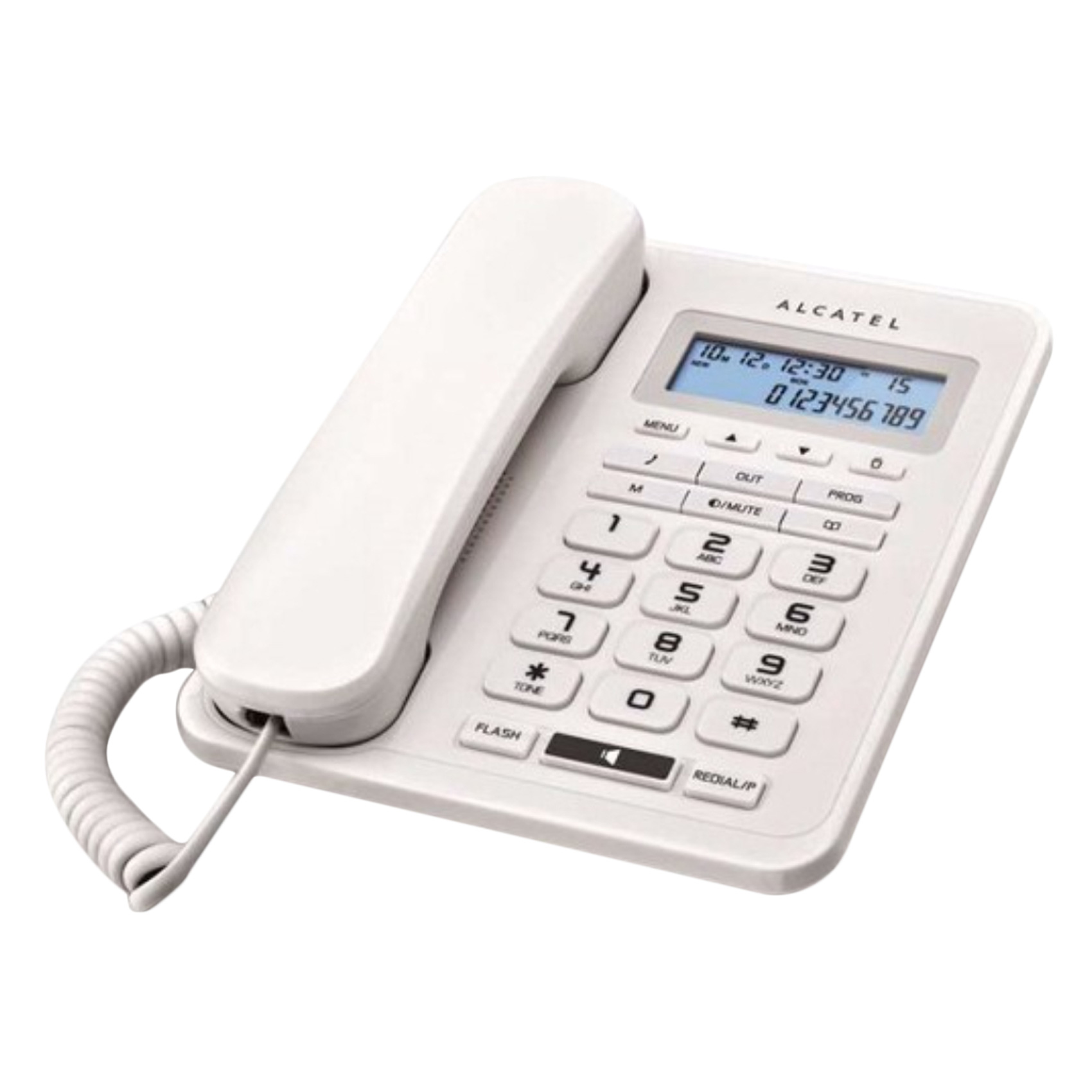 Alcatel T50 Corded Landline Phone White
