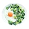 Omelete With Spinach