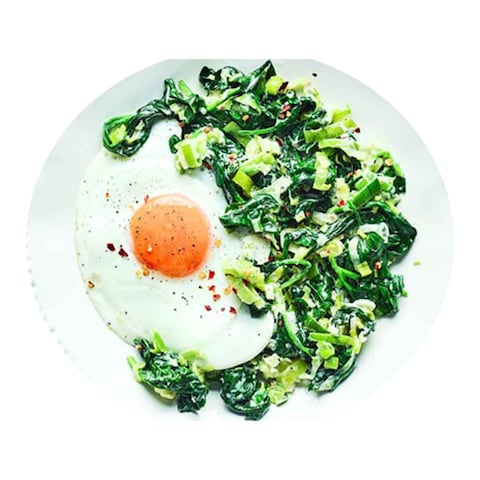 Omelete With Spinach