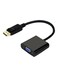 Display Port Male To HDMI Female Cable Converter Adapter For Pc Hp Dell Asus Acer Black