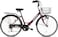 ITG Mogoo Fusion 6 Speed Folding Cruiser Bike 26 Inch, Red