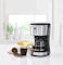 Black &amp; Decker 900W 12 Cup 24 Hours Programmable Coffee Maker With 1.5L Glass Carafe, Black - Dcm85-B5, 2 Years Warranty