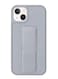 Zolo Finger Grip Holder and standing cover with Car Magnetic Multi-function Shockproof Protective Case Cover For iphone 13 Grey