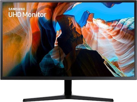 Samsung 32 Inch Uj59 4K Monitor (Lu32J590Uqnxza) - UHD, 3840 X 2160P, 60HZ, 4MS, Dual Monitor, Laptop Monitor, Monitor Stand/Riser/Mount Compliant, Amd Freesync, Gaming, HDMI, DP, Black