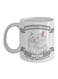 muGGyz Hockey Dad Coffee Mug White