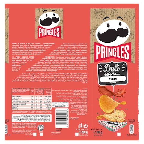 Pringles Deli Pizza Chips 200g