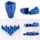 DOT CAT7 INTERNET CABLE BOOT 100PCS/BAG BLUE