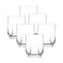 Lav Tuana Glass Set Clear 320ml Pack of 6