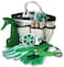 Other 7 Pcs Garden Tools In One Bag, Includes Harrow, 2 Spades, Gloves, Watering Can, Wire And Scissors