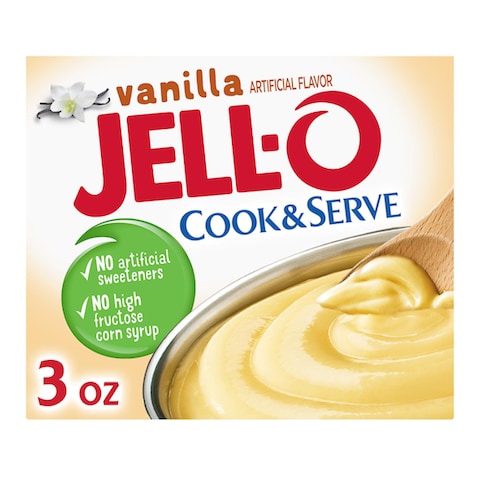 Jell-O Cook And Serve Pudding And Pie Vanilla 85g