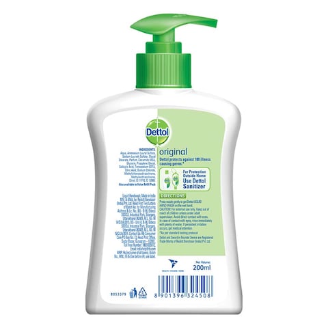 Dettol Liquid Handwash Original 200Ml