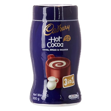 Cadbury 3 In 1 Hot Chocolate Drink Powder 300g